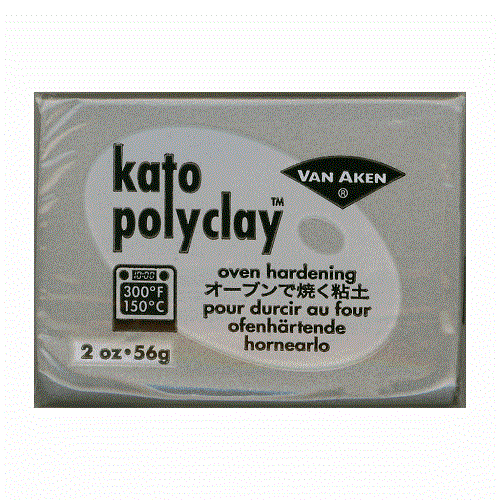 (deco51) オーブン粘土 ケイト kato polyclay メタリックシルバー 56g ポリマークレイ 粘土 クレイ クレイクラフト ケイト ねんど クラフト オーブン ネンド ポリクレイ