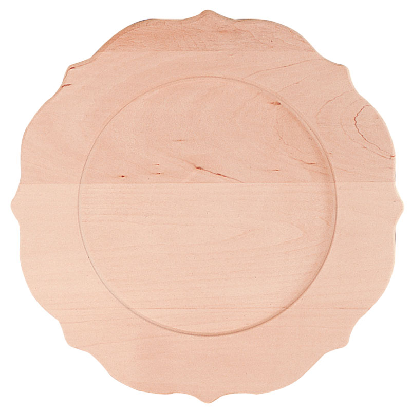 【ウッドベース・プレート】 (bt03553)チッペンデールプレート L 皿 デコパージュ トールペイント 木 土台 無塗装 白木 素材 カントリー クラフト 工作 木工 造形 デザイン ナチュラル　手作り 木製 DIY 楕円