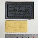 (ka709tl) ★粘土専用★ モールド 【メッセージシリーズ】サンキュー ミニB Lサイズ プレート ありがとう 文字 粘土 クレイアート 粘土用