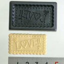 (ka730tl) ★粘土専用★ モールド 【メッセージシリーズ】ラブ ミニC Lサイズ プレート 文字 粘土 クレイアート 粘土用