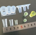 (sn356) シリコンモールド キッチン雑貨 タンブラー トールグラス コップ 食器 立体 3サイズ キッチン キッチン用品 ミニチュア パーツ グラス 湯呑