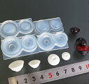 (S705)シリコンモールド キッチン雑貨 どんぶり 食器 M Sサイズ 3D 立体 ミニチュア食器 食玩 レジンや樹脂粘土でのフェイクフード作りに