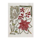 (dmc50)【お取り寄せ商品】マカベアリス 刺繍カレンダー 冬の彩り 12月 DMC セット 手芸 初心者 練習 基本ステッチ エンブロイダリー クロスステッチ 図案印刷 刺繍針 刺繍布 刺繍糸 図案 オシャレ フランス ヨーロッパ ボタニカル 冬 刺繍キット 小鳥 花 木の実