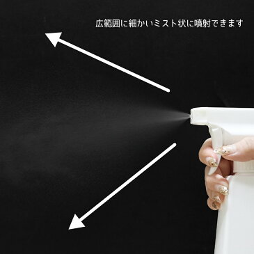 ★ アルコール対応 次亜塩素酸水対応 スプレーボトル ホワイト 白 500ml 遮光容器 詰め替え 詰替え 消毒液 除菌 トリガー シンプル モノトーン モノクロ 霧吹き 卸販売 業務用 携帯 切り替え 噴射 小分け 化粧品 旅行 アトマイザー