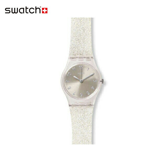 【公式ストア】Swatch スウォッチ SILVER GLISTAR TOO シルバー グリスター トゥー LK343EOriginals(オリジナルズ) Lady(レディ) 【送料無料】(素材)ベルト：シリコン