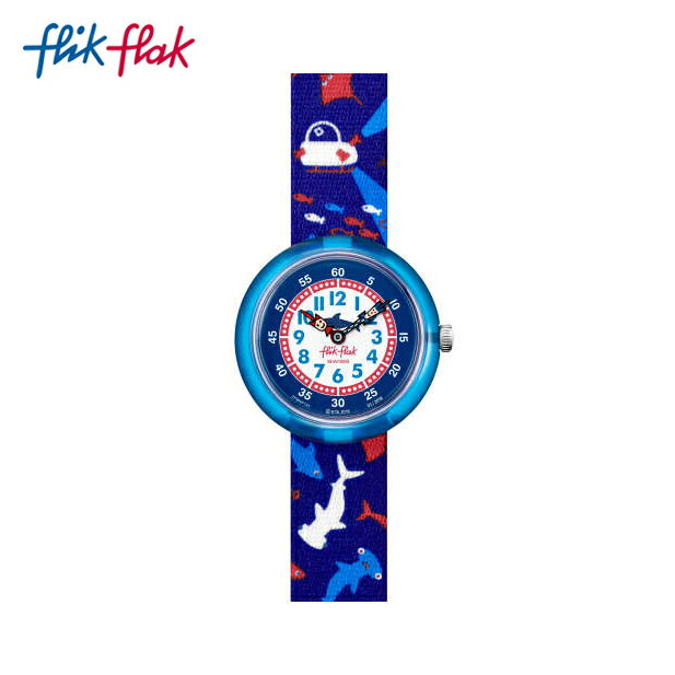 【公式ストア】Flik Flak フリックフラック DEEP TRIP ディープ・トリップ FBNP131Swatch(スウォッチ) Story Time(ストーリー・タイム) 【送料無料】(素材)ベルト：繊維