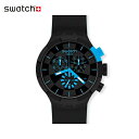 【公式ストア】Swatch スウォッチ CHECKPOINT BLUE チェックポイント・ブルー SB02B401Originals(オリジナルズ) Big Bold Chrono(ビッ..