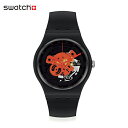 Swatch スウォッチ TIME TO RED BIG タイム・トゥー・レッド・ビッグ SO32B110Originals(オリジナルズ) New Gent(ニュー・ジェント) (素材)ベルト：バイオ由来素材メンズ レディース 腕時計 人気 定番 プレゼント