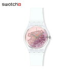 【公式ストア】Swatch スウォッチ PINK DISCO FEVER ピンク・ディスコ・フィーバー GE290Originals(オリジナルズ) Gent(ジェント) 【送料無料】(素材)ベルト：シリコン ケース：プラスティックメンズ レディース 腕時計 人気 定番 プレゼント