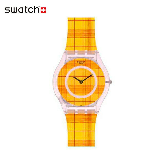 オリジナルズ 【公式ストア】Swatch スウォッチ FIRE MADRAS 01 ファイア・マドラス・01 SS08Z105Originals(オリジナルズ) SKIN Classic(スキン・クラシック) 【送料無料】(素材)ベルト：シリコン ケース：バイオ由来素材レディース 腕時計 人気 定番 プレゼント