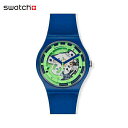 【公式ストア】Swatch スウォッチ GREEN ANATOMY グリーン アナトミー SUON147Originals(オリジナルズ) New Gent(ニュー ジェント) 【送料無料】(素材)ベルト：シリコン ケース：プラスティックメンズ レディース 腕時計 人気 定番 プレゼント