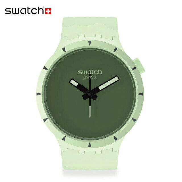 【公式ストア】Swatch スウォッチ BIG BOLD BIOCERAMIC FOREST ビッグ・ボールド・バイオセラミック・ SB03G100Originals(オリジナルズ) BIG BOLD(ビッグ・ボールド) 【送料無料】メンズ レディース 腕時計 人気 定番 プレゼント