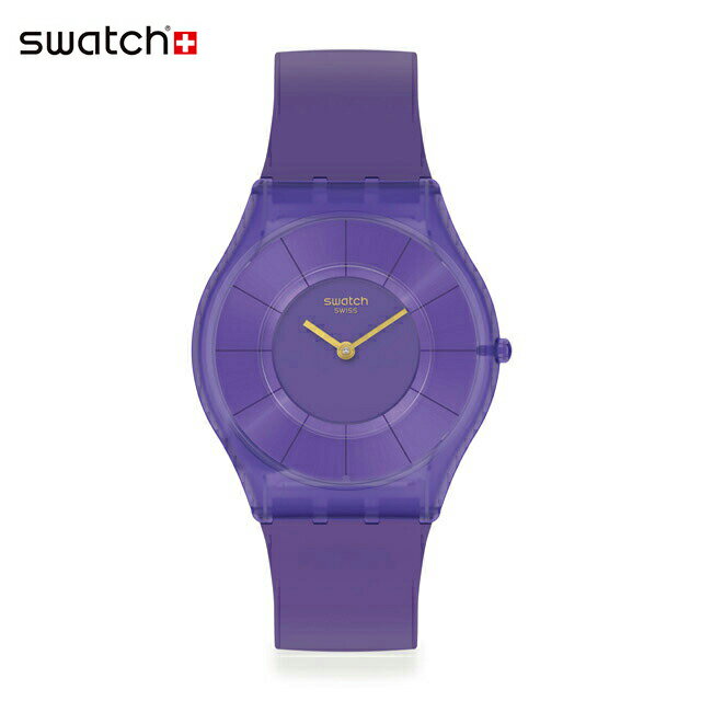 オリジナルズ 【公式ストア】Swatch スウォッチ PURPLE TIME パープルタイム SS08V103Originals(オリジナルズ) SKIN Classic(スキン・クラシック) 【送料無料】(素材)ベルト：バイオ由来素材 ケース：バイオ由来素材レディース 腕時計 人気 定番 プレゼント