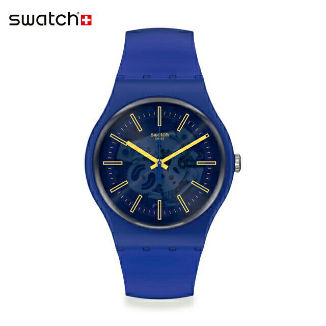 スウォッチ 腕時計（メンズ） 【公式ストア】Swatch スウォッチ SUNBRUSH SKY サンブラッシュ・スカイ SO29N101Originals(オリジナルズ) New Gent(ニュー・ジェント) 【送料無料】(素材)ベルト：バイオ由来素材 ケース：バイオ由来素材メンズ レディース 腕時計 人気 定番 プレゼント