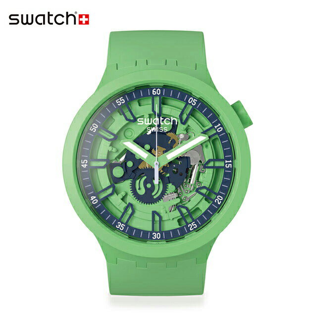 【公式ストア】Swatch スウォッチ FRESH SQUEEZE フレッシュ・スクイーズ SB01G101Originals(オリジナルズ) BIG BOLD(ビッグ・ボールド) 【送料無料】(素材)ベルト：シリコン ケース：プラスティックメンズ レディース 腕時計 人気 定番 プレゼント