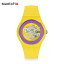 【公式ストア】Swatch スウォッチ PURPLE RINGS YELLOW パープル・リングス・イエロー SO29J100Originals(オリジナルズ) New Gent(ニュー・ジェント) 【送料無料】(素材)ベルト：シリコンメンズ レディース 腕時計 人気 定番 プレゼント