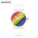 【お買い物マラソン期間はP10倍!】【公式】Swatch スウォッチ STRIPE FIERCE ストライプ・フィアス SO29K701 メンズ レディース 腕...