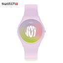 【公式】Swatch スウォッチ TIME FOR JOY タイム・フォー・ジョイ SS09V101 メンズ レディース 腕時計 クオーツ アナログ 3気圧防水...