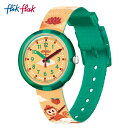 Flik Flak フリックフラック MONKEY'S AWAKENING モンキーズ・アウェイクニング FPNP124Swatch(スウォッチ) Story Time(ストーリー・タイム) (素材)ベルト：再生PETキッズ ボーイズ ガールズ 腕時計 人気 定番 プレゼント