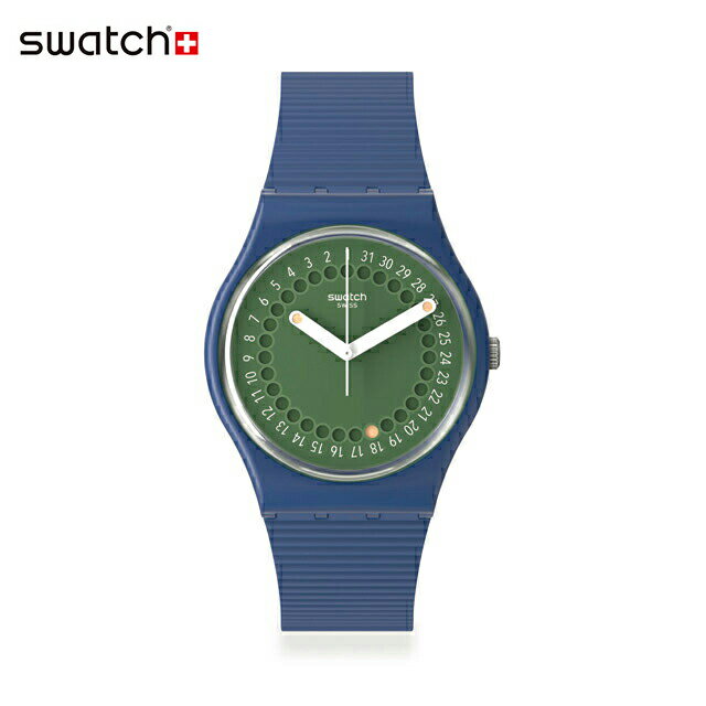 【公式ストア】Swatch スウォッチ CYCLES OF INDIGO サイクルズ オブ インディゴ SO28N403Originals(オリジナルズ) Gent(ジェント) 【送料無料】(素材)ベルト：シリコン ケース：バイオ由来素材メンズ レディース 腕時計 人気 定番 プレゼント