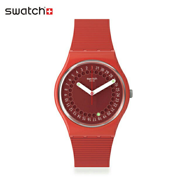 【公式ストア】Swatch スウォッチ CYCLES IN THE SUN サイクルズ イン ザ サン SO28R400Originals(オリジナルズ) Gent(ジェント) 【送料無料】(素材)ベルト：シリコン ケース：バイオ由来素材メンズ レディース 腕時計 人気 定番 プレゼント