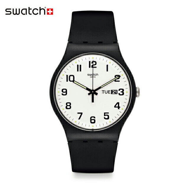 スウォッチ 腕時計（メンズ） 【公式ストア】Swatch スウォッチ TWICE AGAIN トゥワイス・アゲイン SO29B703Originals(オリジナルズ) Classic(クラシック) 【送料無料】(素材)ベルト：バイオ由来素材 ケース：バイオ由来素材メンズ レディース 腕時計 人気 定番 プレゼント