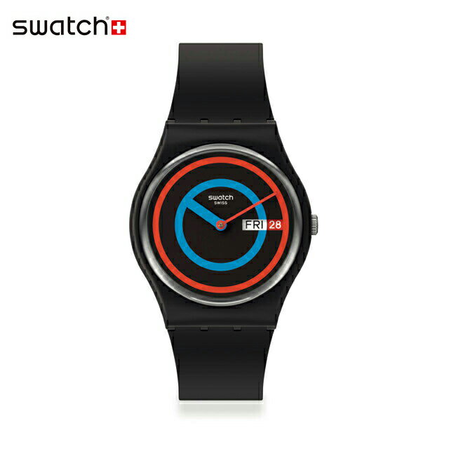 【公式ストア】Swatch スウォッチ CIRCLING BLACK サークリング・ブラック SO28B706Originals(オリジナ..