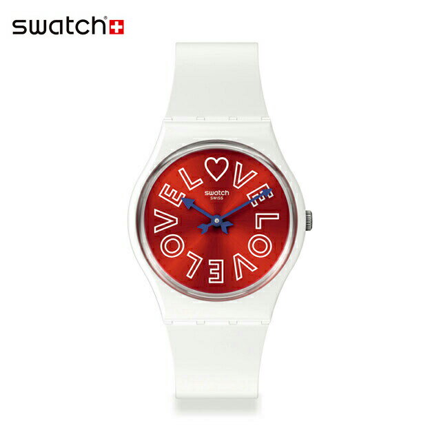 スウォッチ 腕時計（メンズ） 【公式ストア】Swatch スウォッチ PUREST LOVE ピュアレスト・ラブ SO28W109Originals(オリジナルズ) GENT BIOSOURCED(ジェント・バイオソースド) 【送料無料】(素材)ベルト：シリコン ケース：バイオ由来素材メンズ レディース 腕時計 人気 定番 プレゼント