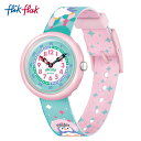 【公式ストア】Flik Flak フリックフラック BRRRAVE PINGUINS ブラーブ ペンギン FBNP206Swatch(スウォッチ) Story Time(ストーリー タイム) 【送料無料】(素材)ベルト：再生PETキッズ ガールズ 腕時計 人気 定番 プレゼント