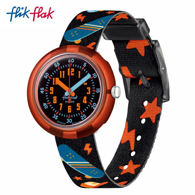 【公式ストア】Flik Flak フリックフラック SKATE SQUAD スケート・スクワッド FPNP133Swatch(スウォッ..