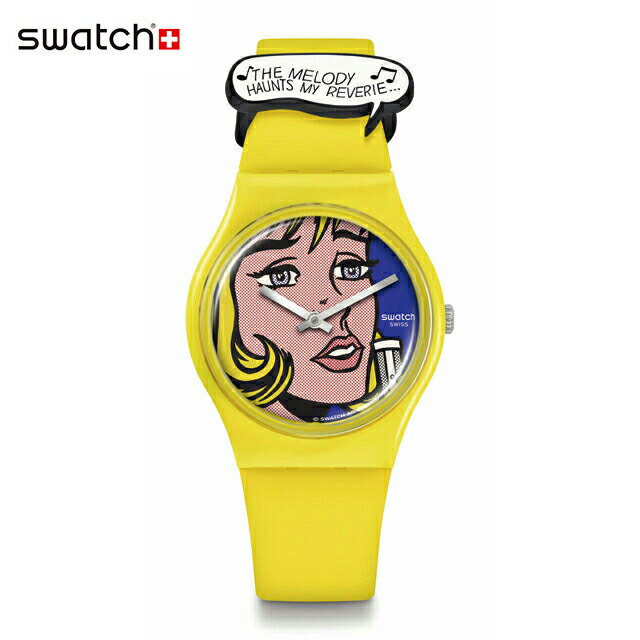 Swatch スウォッチ REVERIE BY ROY LICHTENSTEIN, THE WATCH リバリー・バイ・ロイ・リキテンスタイン　ザ・ウォッチ SO28Z117Originals(オリジナルズ) GENT BIOSOURCED(ジェント・バイオソースド) メンズ レディース 腕時計 人気 定番