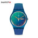 Swatch スウォッチ FADE TO TEAL フェード・トゥ・ティール SO29N708Originals(オリジナルズ) NEW GENT BIOSOURCED(ニュー・ジェント・バイオソースド) (素材)ベルト：シリコンメンズ レディース 腕時計 人気 定番 プレゼント