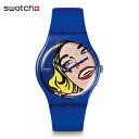 スウォッチ 腕時計（メンズ） 【公式ストア】Swatch スウォッチ GIRL BY ROY LICHTENSTEIN, THE WATCH ガール・バイ・ロイ・リキテンスタイン　ザ・ウォッチ SUOZ352Originals(オリジナルズ) NEW GENT(ニュー・ジェント) 【送料無料】メンズ レディース 腕時計 人気 定番 プレゼント