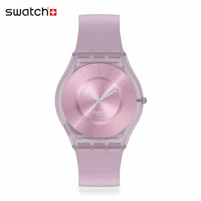 オリジナルズ 【公式ストア】Swatch スウォッチ SWEET PINK スウィート・ピンク SS08V100-S14Originals(オリジナルズ) SKIN Classic(スキン・クラシック) 【送料無料】(素材)ベルト：シリコン ケース：バイオ由来素材レディース 腕時計 人気 定番 プレゼント