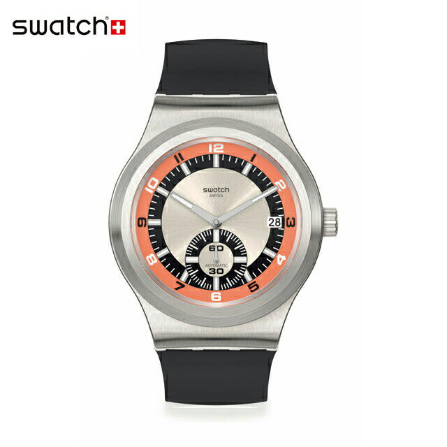 スウォッチ 腕時計（メンズ） 【公式ストア】Swatch スウォッチ CONFIDENCE 51 コンフィデンス・51 SY23S413Originals(オリジナルズ) SISTEM51 IRONY(システム51・アイロニー) 【送料無料】(素材)ベルト：ゴム ケース：ステンレススチールメンズ レディース 腕時計 人気 定番 プレゼント