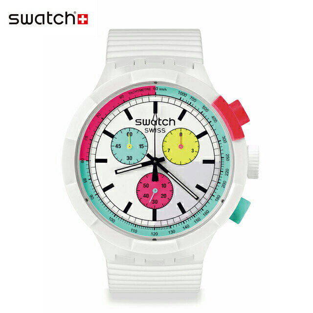 【公式ストア】Swatch スウォッチ SWATCH THE PURITY OF NEON スウォッチ・ザ・ピューリティー・オブ・ネオン SB06W100Swatch(スウォッチ) BIG BOLD(ビッグ・ボールド) 【送料無料】(素材)ベルト：シリコンメンズ レディース 腕時計 人気 定番 プレゼント