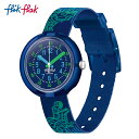 【公式ストア】Flik Flak フリックフラック CYBEROZAURUS サイベロザウルス FPNP135Swatch(スウォッチ) Story Time(ストーリー・タイム) 【送料無料】(素材)ベルト：再生PET ケース：バイオ由来プラスチックキッズ ボーイズ 腕時計 人気 定番 プレゼント