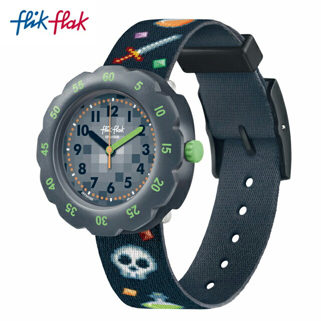 【公式ストア】Flik Flak フリックフラック GAMING WORLD ゲーミング・ワールド FPSP066Swatch(スウォッチ) Power Time 7+(パワー・タ..