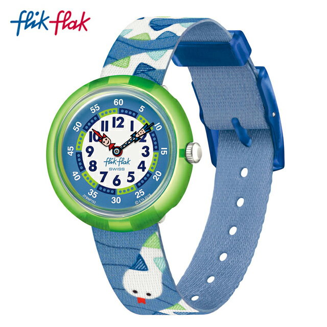 【公式ストア】Flik Flak フリックフラック SSSNAKE SSスネーク FBNP152CSwatch(スウォッチ) Story Time(ストーリー タイム) 【送料無料】(素材)ベルト：再生pet ケース：プラスティックキッズ ボーイズ ガールズ 腕時計 人気 定番 プレゼント