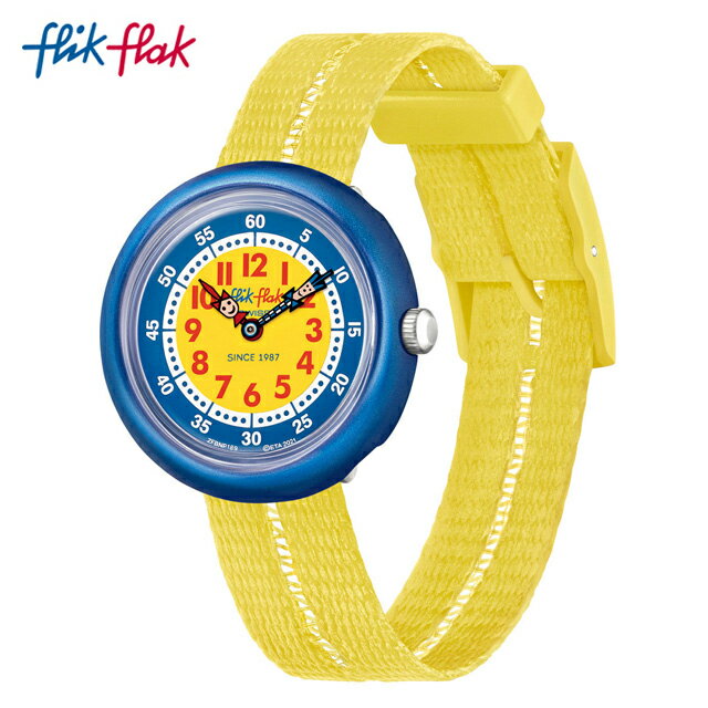 【公式ストア】Flik Flak フリックフラック RETRO YELLOW レトロ・イエロー FBNP189Swatch(スウォッチ)..