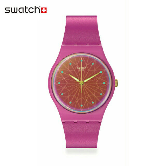 Swatch スウォッチ FANTASTIC FUCHSIA ファンタスティック・フクシャ SO28P110Originals(オリジナルズ) Gent(ジェント) (素材)ベルト：シリコン ケース：バイオ由来素材メンズ レディース 腕時計 人気 定番 プレゼント