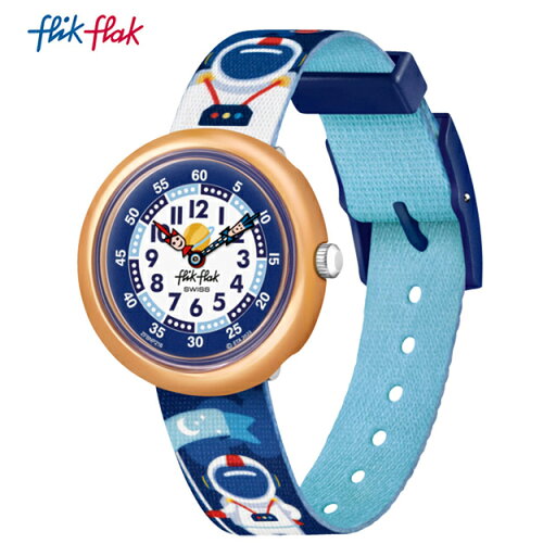 【公式】Flik Flak フリックフラック ASTRODREAMS アストロドリームス FBNP216 Swatch(スウォッチ) キッズ 腕時計 男の子 ブルー アナログ クオーツ 3気圧防水 【公式】Flik Flak フリックフラック ASTRODREAMS アストロドリームス FBNP216 Swatch(スウォッチ) キッズ 腕時計 男の子 ブルー アナログ クオーツ 3気圧防水