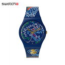 スウォッチ 腕時計（メンズ） 【公式ストア】Swatch スウォッチ DRAGON IN WAVES ドラゴン・イン・ウェーブズ SO28Z125Originals(オリジナルズ) Gent(ジェント) 【送料無料】(素材)ベルト：シリコン ケース：バイオ由来素材メンズ レディース 腕時計 人気 定番 プレゼント