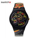 【公式】Swatch スウォッチ DRAGON IN WIND PAY! ドラゴン・イン・ウィンド・ペイ! SO29Z137-5300 メンズ レディース 腕時...