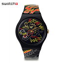 スウォッチ 腕時計（メンズ） 【公式ストア】Swatch スウォッチ DRAGON IN WIND PAY! ドラゴン・イン・ウィンド・ペイ！ SO29Z137-5300Originals(オリジナルズ) New Gent(ニュー・ジェント) 【送料無料】(素材)ベルト：シリコンメンズ レディース 腕時計 人気 定番 プレゼント