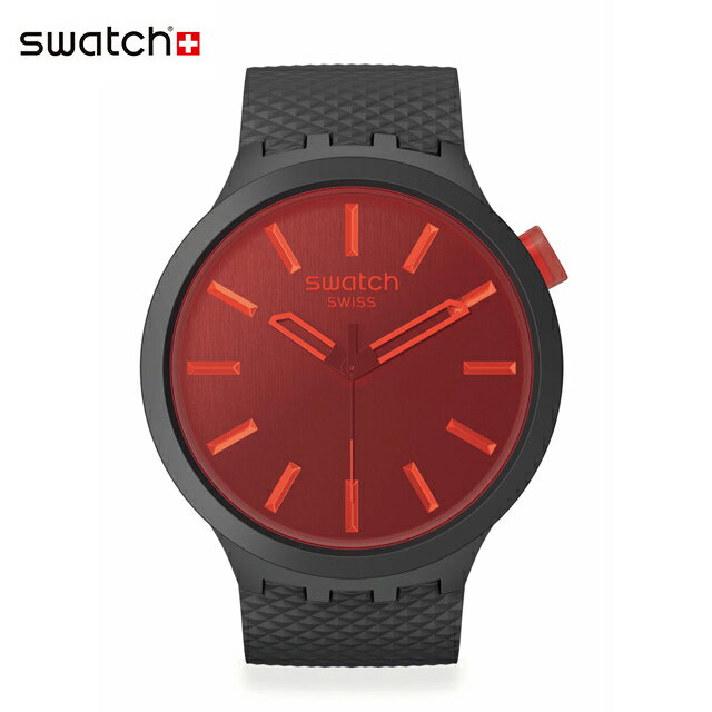 スウォッチ 腕時計（メンズ） 【公式ストア】Swatch スウォッチ MIDNIGHT MODE ミッドナイト・モード SB05B111Originals(オリジナルズ) BIG BOLD(ビッグ・ボールド) 【送料無料】(素材)ベルト：バイオ由来素材 ケース：バイオ由来素材メンズ レディース 腕時計 人気 定番 プレゼント