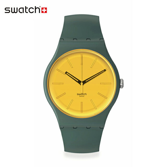 スウォッチ 腕時計（メンズ） 【公式ストア】Swatch スウォッチ GOLD IN THE GARDEN ゴールデン・イン・ザ・ガーデン SO29G103Originals(オリジナルズ) New Gent(ニュー・ジェント) 【送料無料】(素材)ベルト：バイオ由来素材メンズ レディース 腕時計 人気 定番 プレゼント