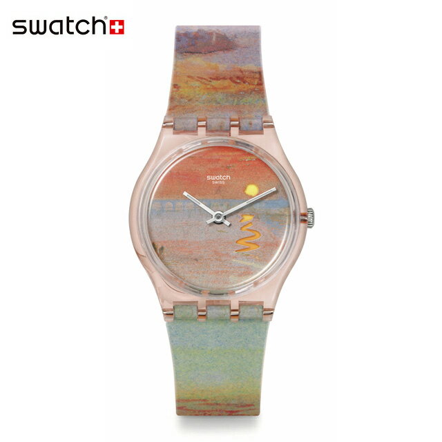 スウォッチ 腕時計（メンズ） 【公式ストア】Swatch スウォッチ TURNER'S SCARLET SUNSET ターナーズ・スカーレット・サンセット SO28Z700Originals(オリジナルズ) Gent(ジェント) 【送料無料】(素材)ベルト：シリコンメンズ レディース 腕時計 人気 定番 プレゼント