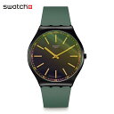 【公式】Swatch スウォッチ GREEN VISION グリーン・ビジョン SS07B112 メンズ レディース 腕時計 クオーツ アナログ 3気圧防水 グ...
