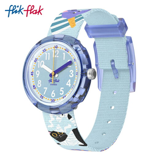 【お買い物マラソン期間はP10倍!】【公式】Flik Flak フリックフラック TUTAN-TIME トゥタン-タイム FPNP156 Swatch(スウォッチ) キッズ 腕時計 女の子 かわいい ブルー アナログ クオーツ 3気圧防水 【お買い物マラソン期間はP10倍!】【公式】Flik Flak フリックフラック TUTAN-TIME トゥタン-タイム FPNP156 Swatch(スウォッチ) キッズ 腕時計 女の子 かわいい ブルー アナログ クオーツ 3気圧防水